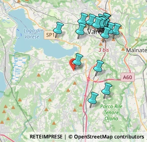 Mappa Via N.Sauro, 21022 Azzate VA, Italia (4.30368)