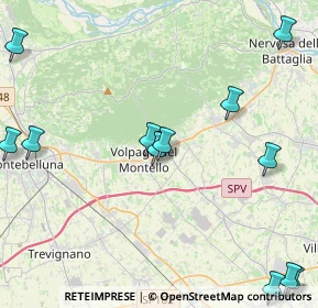 Mappa Via Schiavonesca Nuova, 31040 Giavera del Montello TV, Italia (5.68417)
