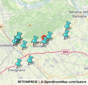 Mappa Via Schiavonesca Nuova, 31040 Giavera del Montello TV, Italia (3.87583)