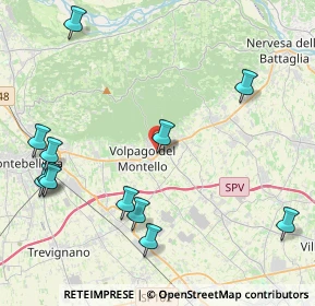 Mappa Via Schiavonesca Nuova, 31040 Giavera del Montello TV, Italia (5.15833)
