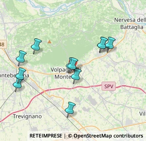 Mappa Via Schiavonesca Nuova, 31040 Giavera del Montello TV, Italia (3.72455)