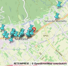 Mappa Via Schiavonesca Nuova, 31040 Giavera del Montello TV, Italia (1.0835)