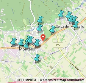 Mappa Via Schiavonesca Nuova, 31040 Giavera del Montello TV, Italia (1)