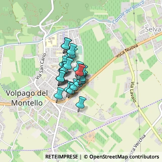 Mappa Via Schiavonesca Nuova, 31040 Giavera del Montello TV, Italia (0.25714)