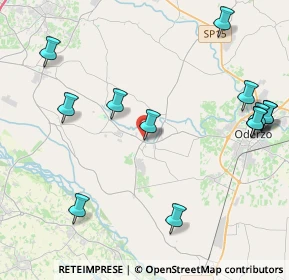 Mappa Via XXIV Maggio, 31024 Ormelle TV, Italia (5.09692)