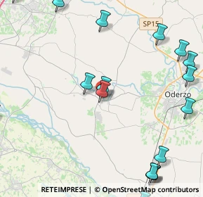 Mappa Via XXIV Maggio, 31024 Ormelle TV, Italia (6.3535)