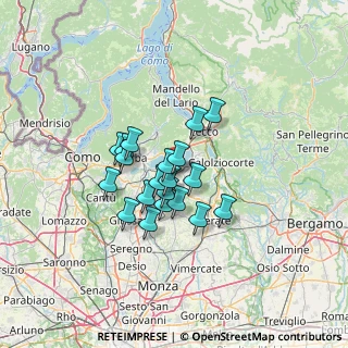 Mappa Via G. Matteotti, 23844 Sirone LC, Italia (9.4185)