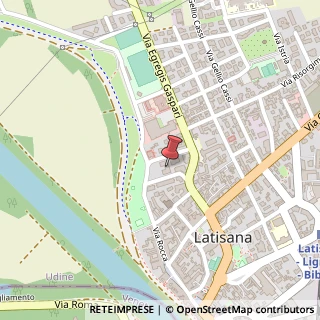 Mappa Via del Marinaio, 3, 33053 Latisana, Udine (Friuli-Venezia Giulia)