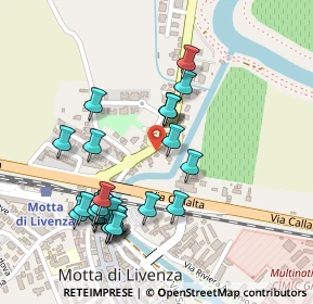 Mappa Via Borgo Marconi, 31045 Motta di Livenza TV, Italia (0.23704)