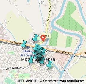 Mappa Via Borgo Marconi, 31045 Motta di Livenza TV, Italia (0.4285)
