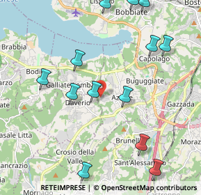 Mappa Via Roncasnino, 21022 Azzate VA, Italia (2.44)