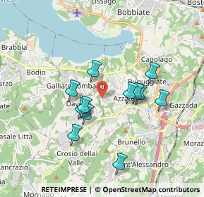 Mappa Via Roncasnino, 21022 Azzate VA, Italia (1.51583)