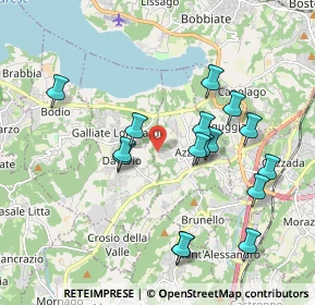 Mappa Via Roncasnino, 21022 Azzate VA, Italia (1.87563)