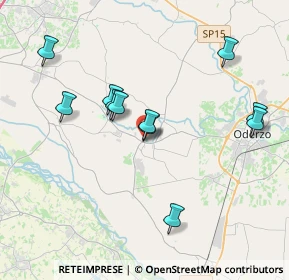 Mappa Via della Chiesa, 31024 Ormelle TV, Italia (3.64)