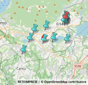 Mappa Via Verdi, 22030 Orsenigo CO, Italia (3.772)