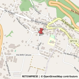 Mappa Via Trenti, 18, 36010 Cogollo del Cengio, Vicenza (Veneto)