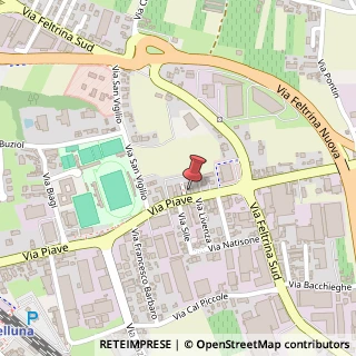 Mappa Punto Parigi, 20, 31044 Montebelluna, Treviso (Veneto)