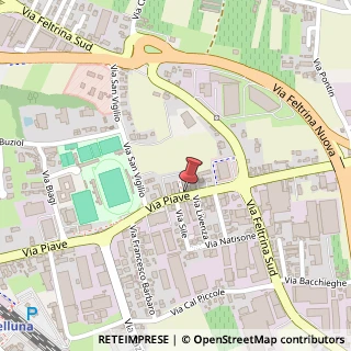 Mappa Piazza Parigi, 14, 31044 Montebelluna, Treviso (Veneto)
