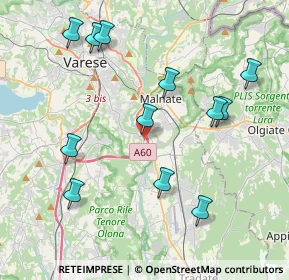 Mappa Via A. Fogazzaro, 21040 Varese VA, Italia (4.3125)