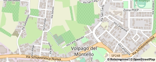 Mappa Volpago del Montello