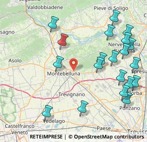 Mappa Via Crociera, 31044 Montebelluna TV, Italia (9.961)