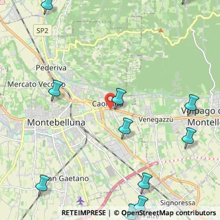 Mappa Via Crociera, 31044 Montebelluna TV, Italia (3.28091)