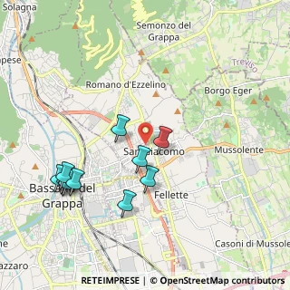 Mappa Via Albinoni, 36060 Romano D'ezzelino VI, Italia (2.09727)