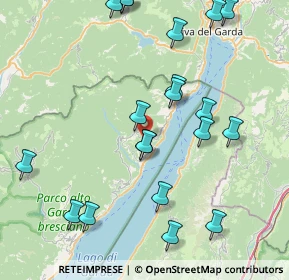 Mappa 25010 Tremosine sul Garda BS, Italia (9.2825)