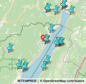 Mappa 25010 Tremosine sul Garda BS, Italia (9.1825)