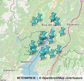 Mappa 25010 Tremosine sul Garda BS, Italia (10.563)