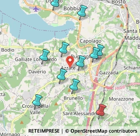 Mappa 21022 Azzate VA, Italia (1.84)