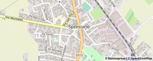 Mappa Spresiano