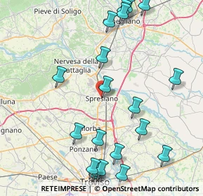 Mappa Piazza Luciano Rigo, 31027 Spresiano TV, Italia (10.139)