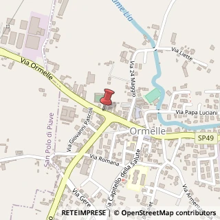 Mappa Via Roma, 25, 31024 Ormelle, Treviso (Veneto)