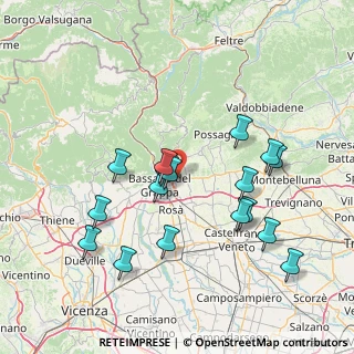 Mappa Via Palazzo Storto, 36060 Romano D'ezzelino VI, Italia (15.06765)
