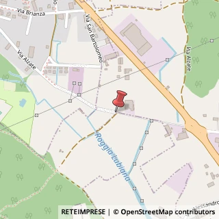 Mappa Via Marconi, 3, 22030 Alzate Brianza, Como (Lombardia)