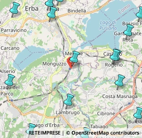Mappa Via S. Gerolamo Emiliani, 22046 Merone CO, Italia (3.455)