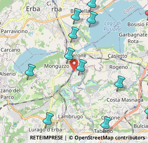 Mappa Via S. Gerolamo Emiliani, 22046 Merone CO, Italia (2.62)