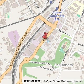 Mappa Via tentorio mariano, 22100 Como, Como (Lombardia)