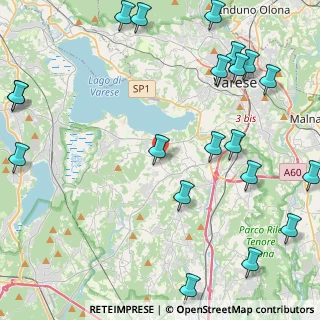 Mappa Via Giuseppe Garibaldi, 21020 Daverio VA, Italia (6.0595)