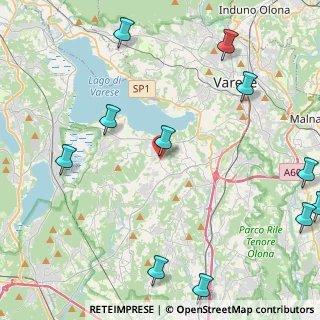 Mappa Via Giuseppe Garibaldi, 21020 Daverio VA, Italia (6.03545)
