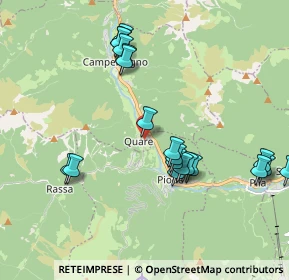 Mappa Via per Rassa, 13023 Campertogno VC, Italia (2.0375)