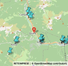 Mappa Via per Rassa, 13023 Campertogno VC, Italia (2.765)