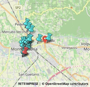Mappa Via Pontin, 31044 Montebelluna TV, Italia (1.717)