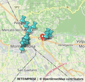 Mappa Via Pontin, 31044 Montebelluna TV, Italia (1.49857)
