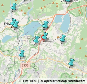 Mappa Via Stazione, 23847 Molteno LC, Italia (5.54)