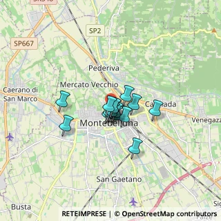 Mappa Via Matteotti Giacomo, 31044 Montebelluna TV, Italia (0.90733)