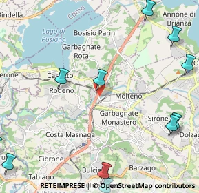 Mappa Viale Lombardia, 23847 Molteno LC, Italia (3.33)