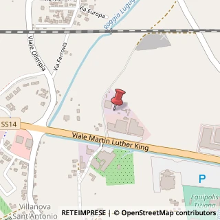 Mappa Viale Martin Luther King, 5, 30025 Fossalta di Portogruaro, Venezia (Veneto)