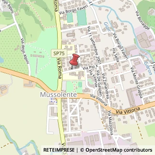 Mappa Via Pio X, 5, 36065 Mussolente, Vicenza (Veneto)